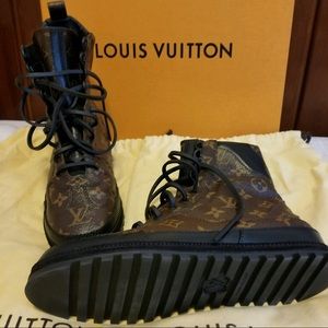 Louis Vuitton Eldorado Boots NEW 37.5